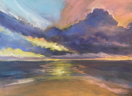 Pink Dawn by artist Carolyn Kilday